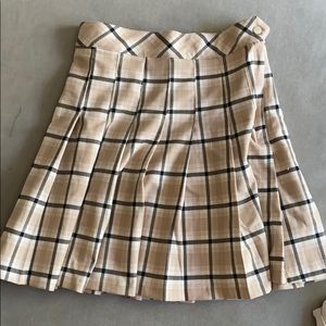 H&M plaid skirt